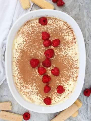 This Bourbon Tiramisu is a sweet, Southern twist on an Italian classic, and is perfect for both Date Night and parties! #bourbon #tiramisu #dessert #PartyFood