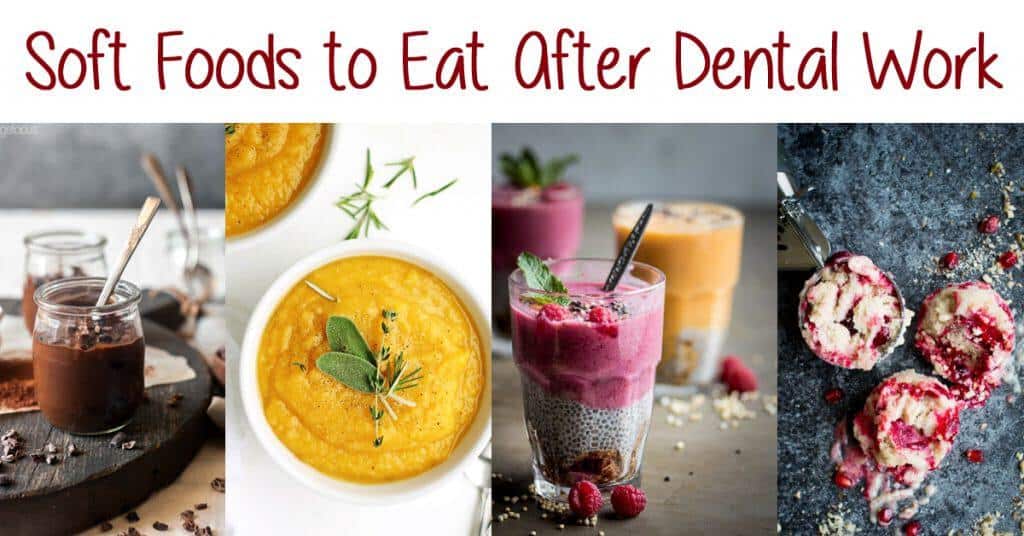 This list of Soft Foods to Eat After Dental Work will help you stay full after dental work or oral surgery.  This is food for when you want to eat, but you can't chew!