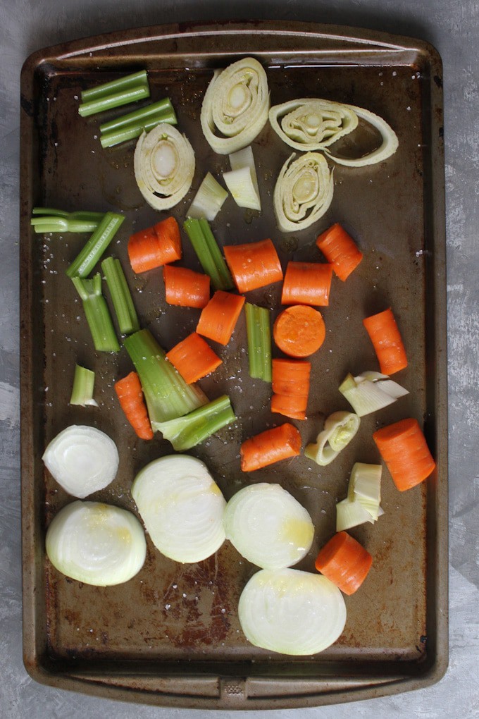 roasting vegetables