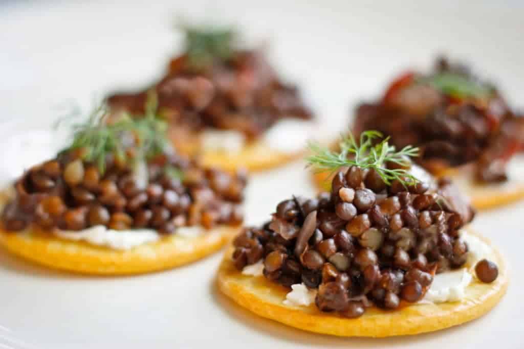 Beluga Lentils Caviar