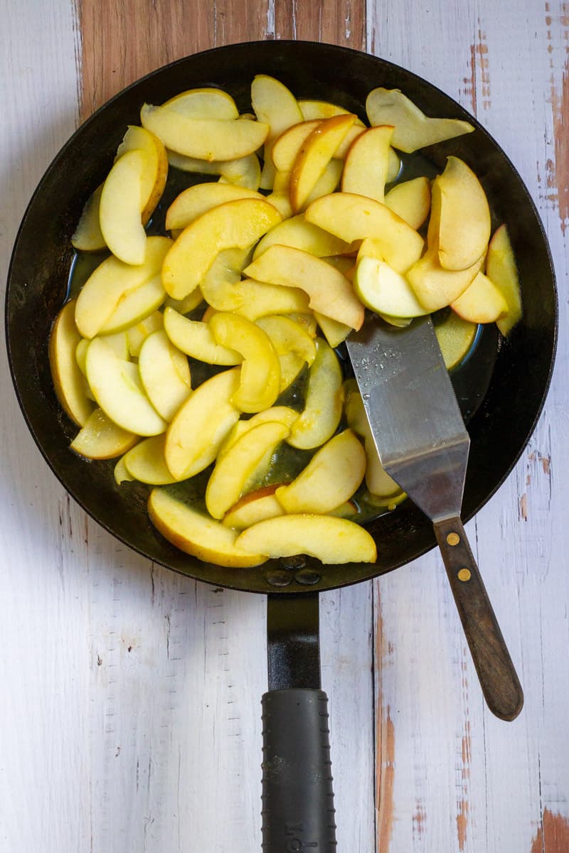 Cook Apples Until Softened