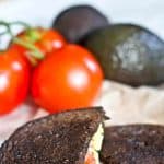 This Stinky Cheese Recipe features a stinky grilled cheese sandwich for the food adventurer!  This tasty grilled cheese uses a washed rind "stinky cheese," avocado, and tomato in dark pumpernickel bread for a flavor explosion!