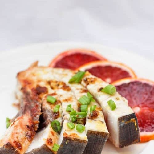 PanSeared Swordfish Steaks with Citrus Champagne Tastes®