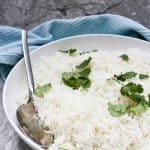 Love basmati rice, but don't like cooking it?  Here's an easy tutorial on How to Cook Basmati Rice in the Microwave!  Follow a few easy steps and get fluffy, delicious rice in less than 20 minutes.