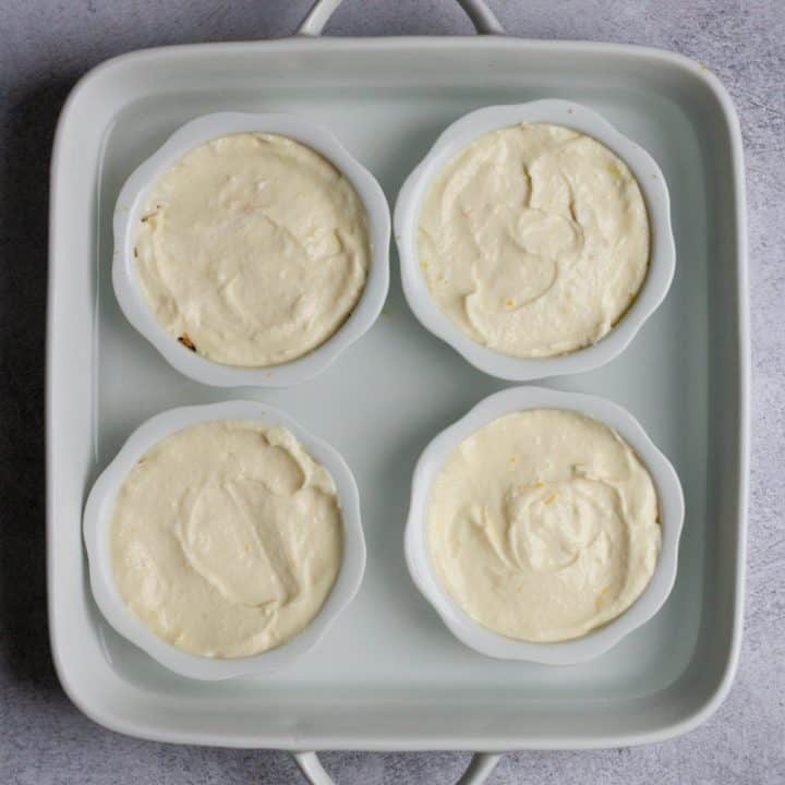 Lemon Ricotta Ramekin Cheesecakes Champagne Tastes®