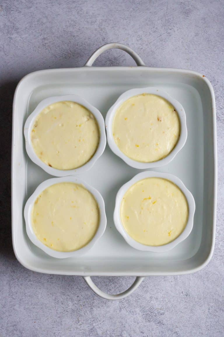 Lemon Ricotta Ramekin Cheesecakes Champagne Tastes®