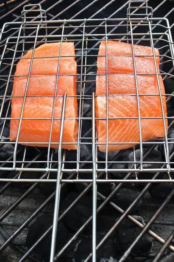 Grilled Salmon with Plum Sauce - A King Salmon Recipe