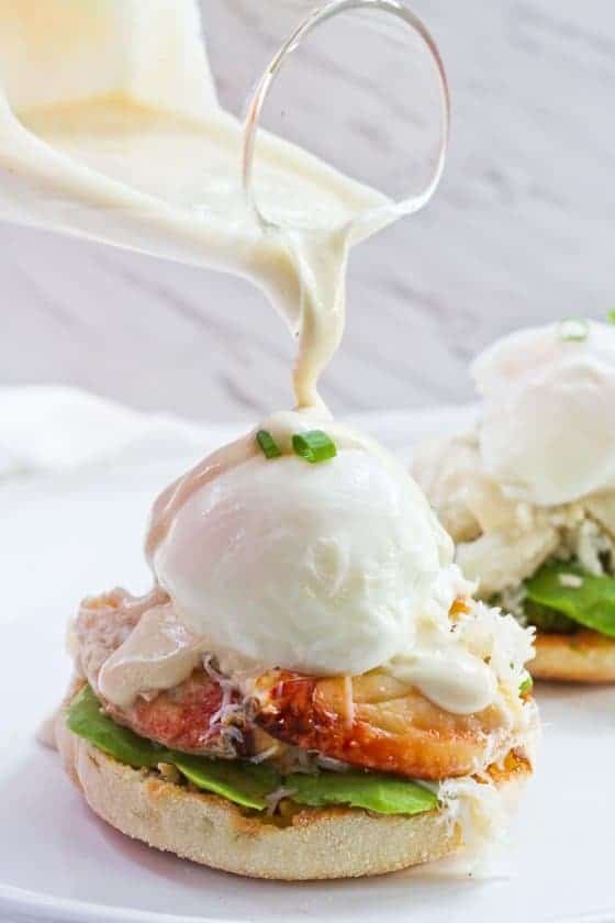 Dungeness Crab Eggs Benedict Champagne Tastes