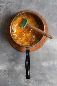 Bring Maple Syrup To a Boil + Simmer