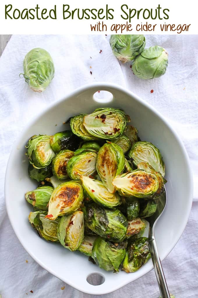 OvenRoasted Brussels Sprouts with Apple Cider Vinegar Champagne Tastes®