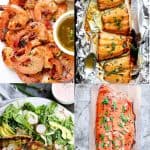 Love grilled fish? Learn how to grill tilapia, lobster, salmon, shrimp (and more) directly on the grill, in foil, on skewers, and more!