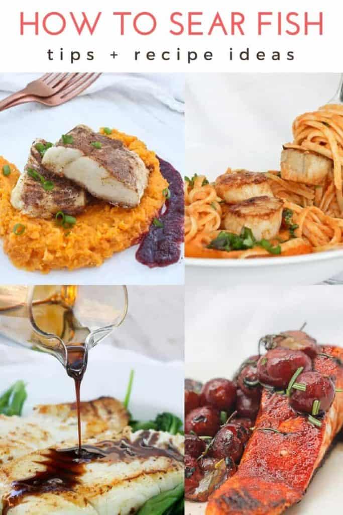 How to PanSear Fish Salmon, Cod, Halibut, Sea Scallops, + More!