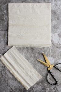 how to cut phyllo dough