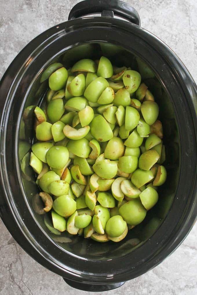 crabapple recipe: crabapples in a slow cooker