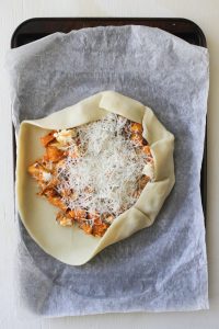 how to fold a galette- continue folding