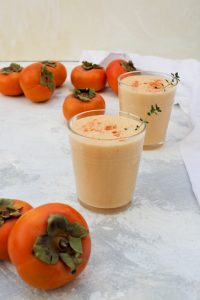persimmon smoothies and persimmons