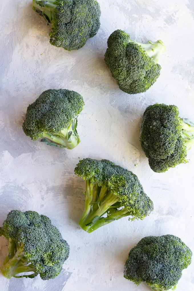 broccoli crowns