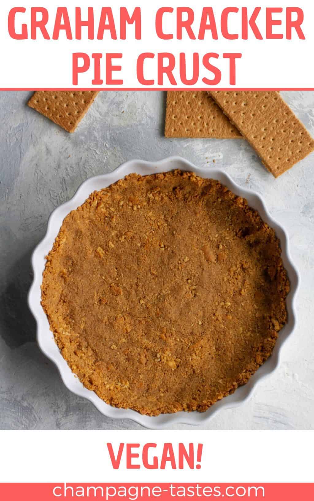 Vegan Graham Cracker Crust Champagne Tastes®