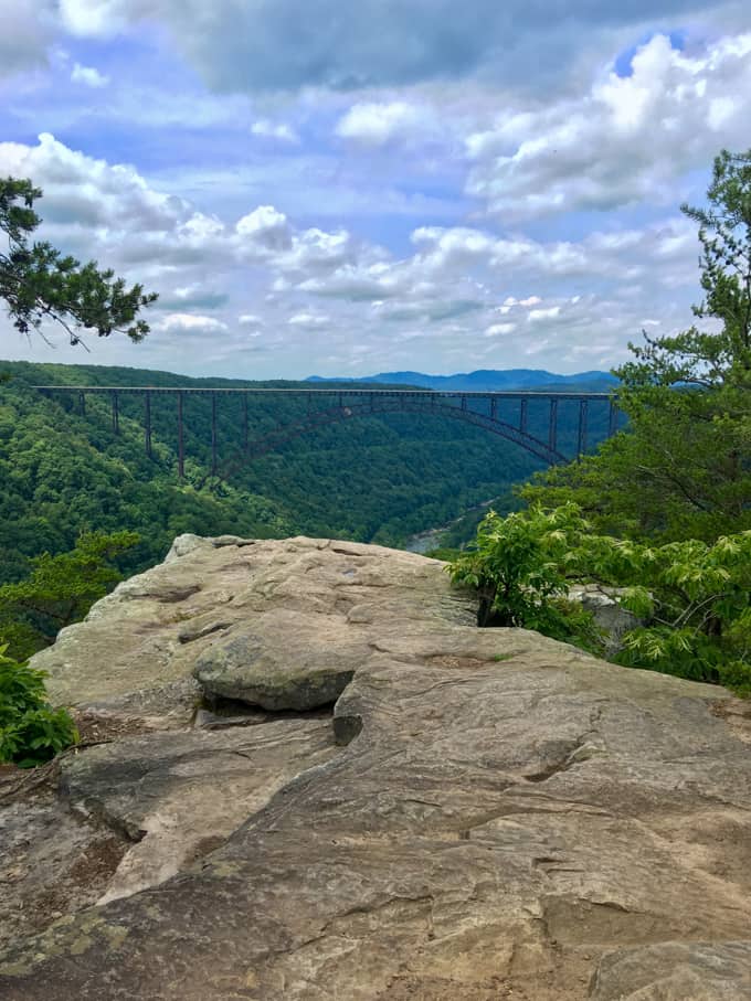 Long Point Trail Overlook in the New River Gorge