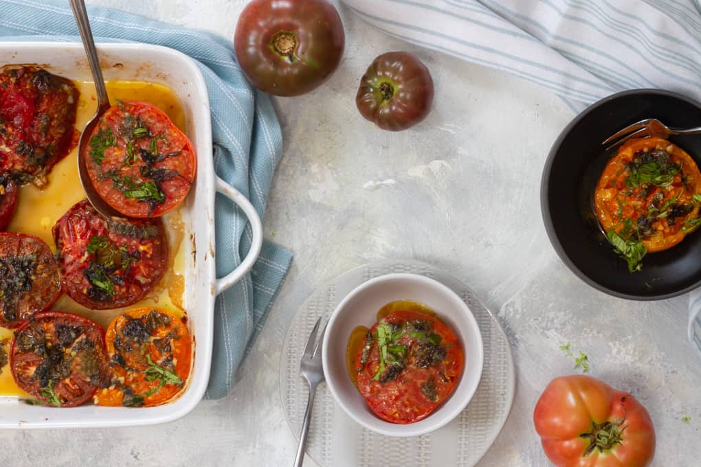 Easy Baked Tomatoes