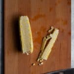 cut the corn off the cob