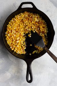 pan-sear corn