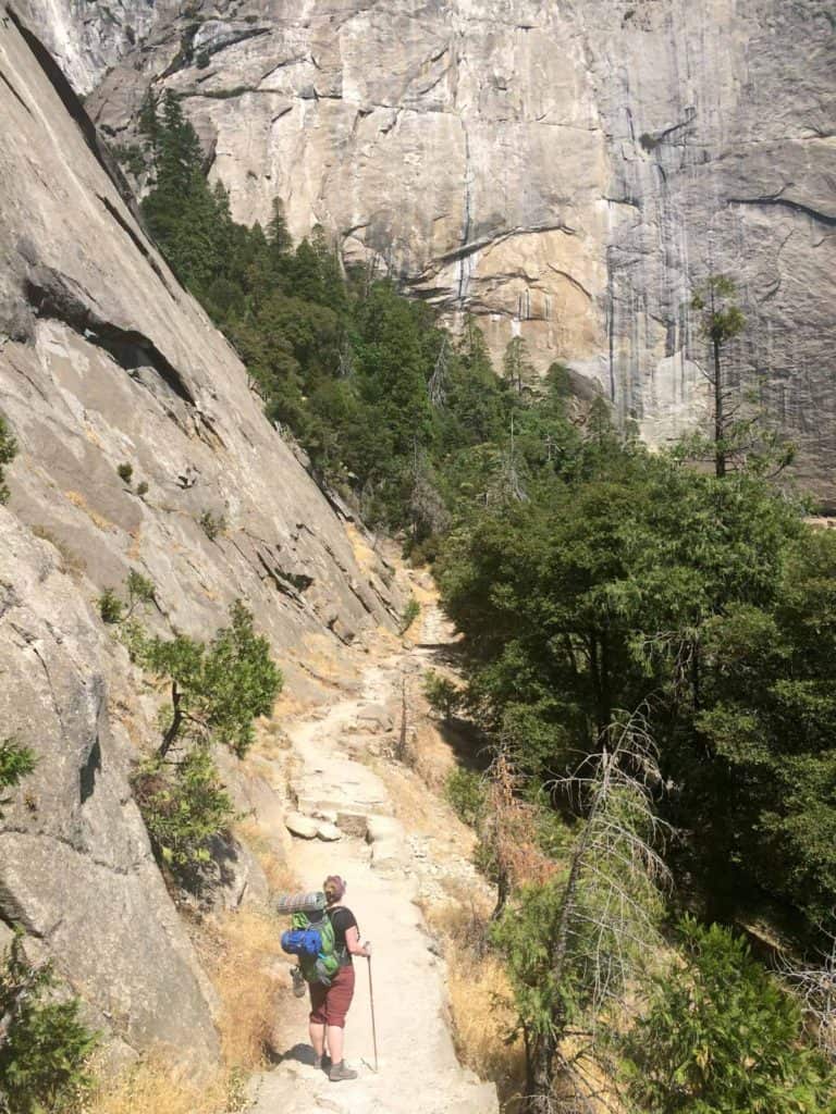 Hiking Upper Yosemite Falls Trail