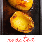 This easy tutorial will show you how to make roasted spaghetti squash! Serve this winter squash as a delicious side dish, or use it as a low-carb pasta alternative.