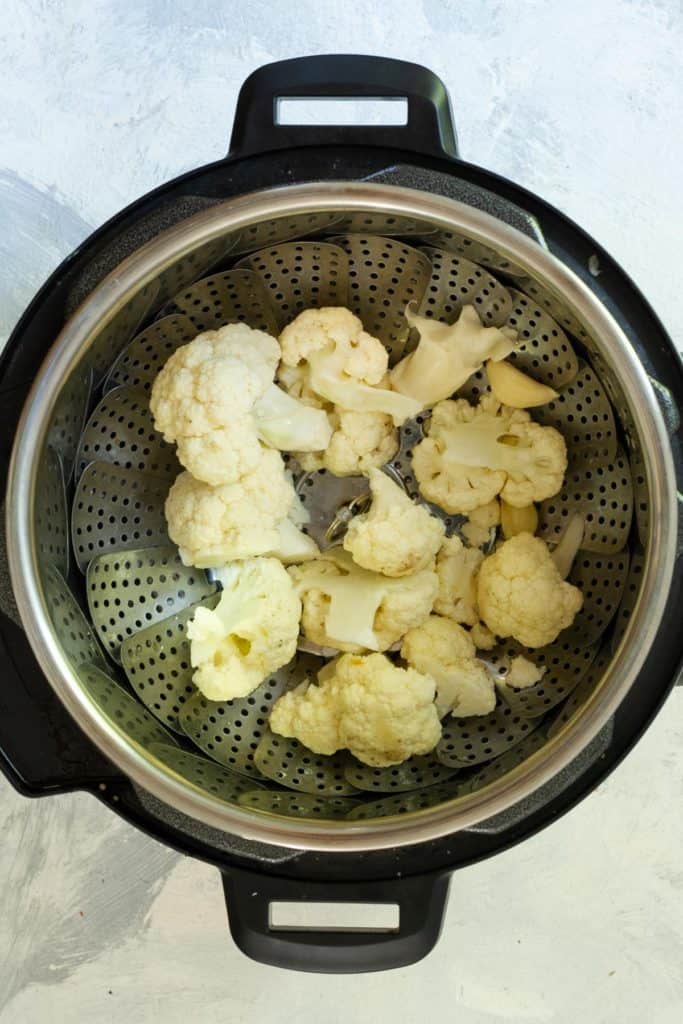 Steam Cauliflower in the Instant Pot