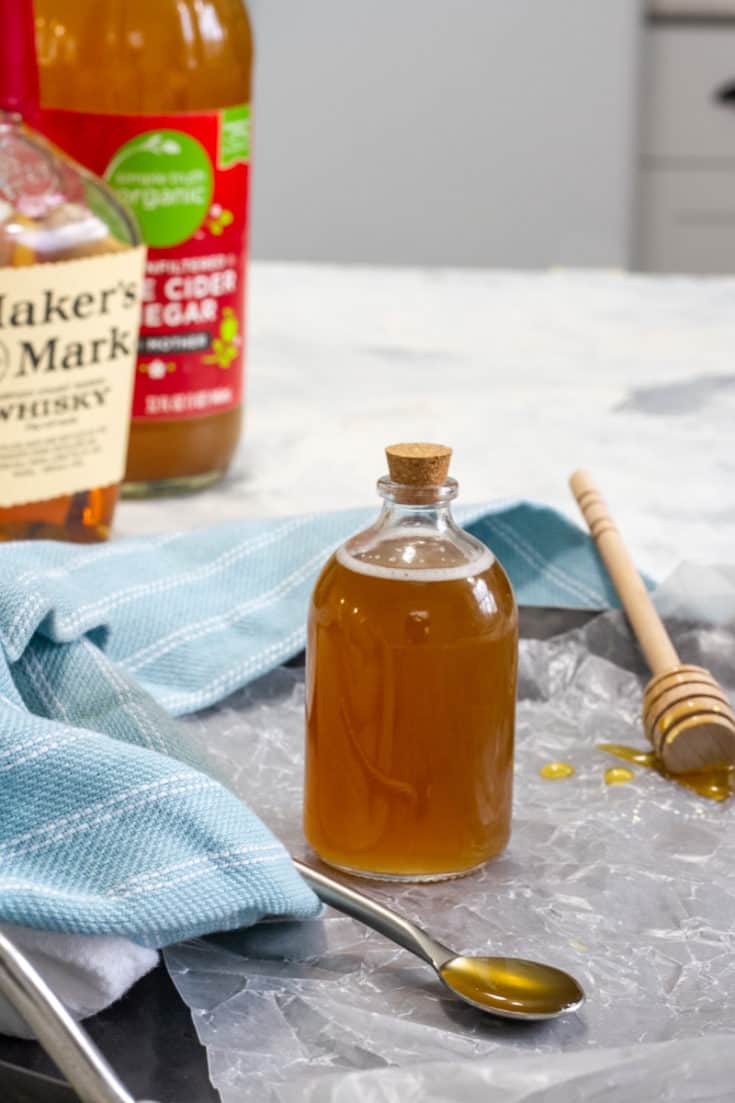 Homemade Cough Syrup with Whiskey - Champagne Tastes®