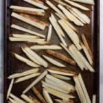 Place fries in a single layer on a baking sheet