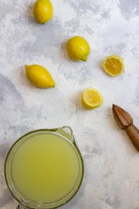 Add Lemon Juice to the Ginger Juice