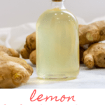 This easy ginger simple uses fresh ginger and lemon (or lime!) to create a spicy sweet syrup.  It’s perfect for ginger ale and cocktails!
