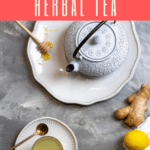 Love ginger tea? It's easy to make from scratch! Try making this homemade ginger tea with fresh ginger, lemons, and honey. Drink it hot or iced!