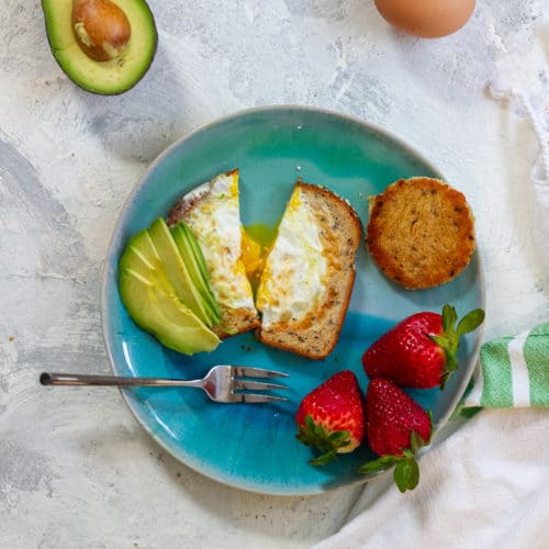 Egg in a Hole (Toad in a Basket) Champagne Tastes®