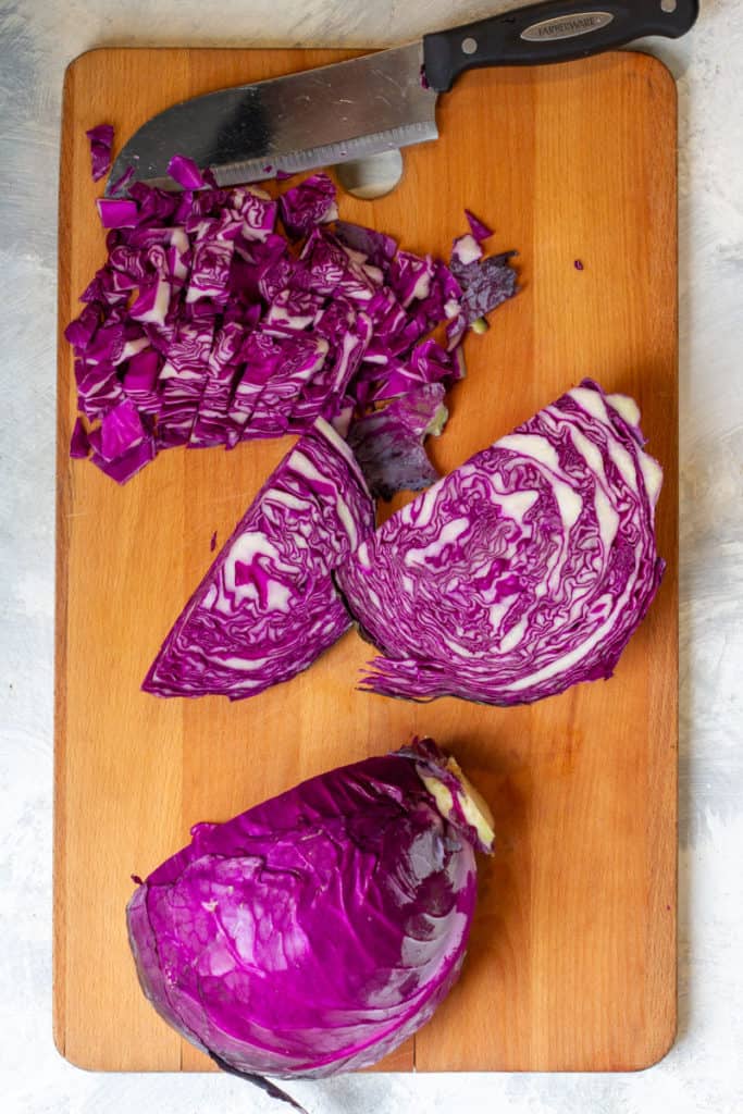 Evenly Chop a Cabbage