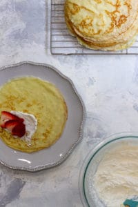 Top the Cream with Strawberries