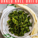These healthy baked kale chips are quick and easy to make at home, and are a delicious (and surprisingly addictive) snack food!