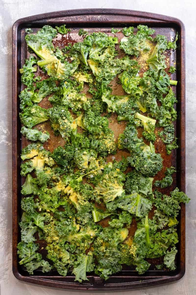 Baked Kale Chips (Plus Convection Oven Directions)