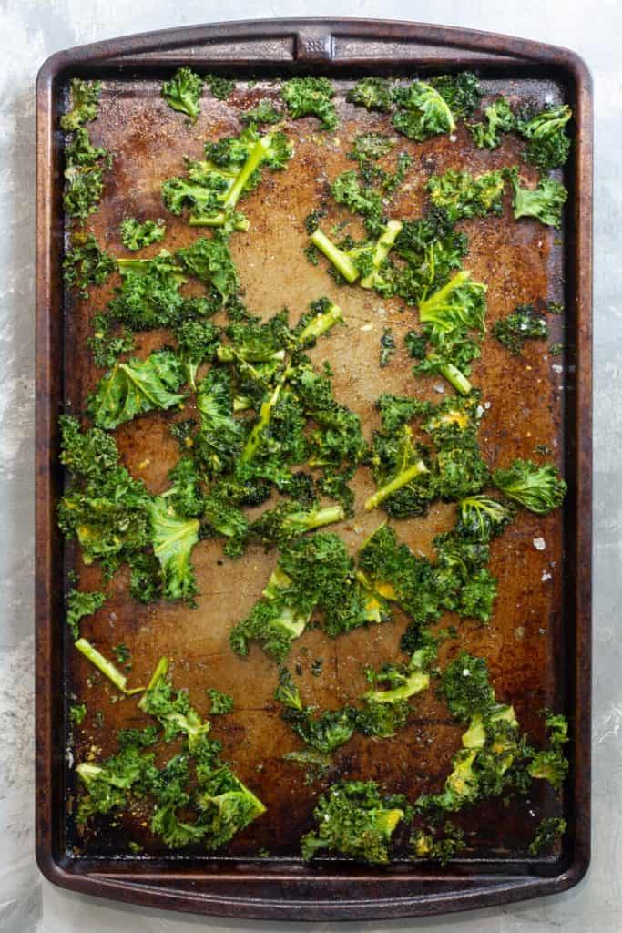 Bake Kale Until Crispy
