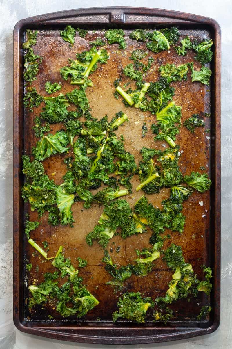 Baked Kale Chips (Plus Convection Oven Directions)