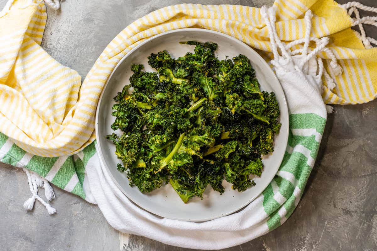Baked Kale Chips (Plus Convection Oven Directions)