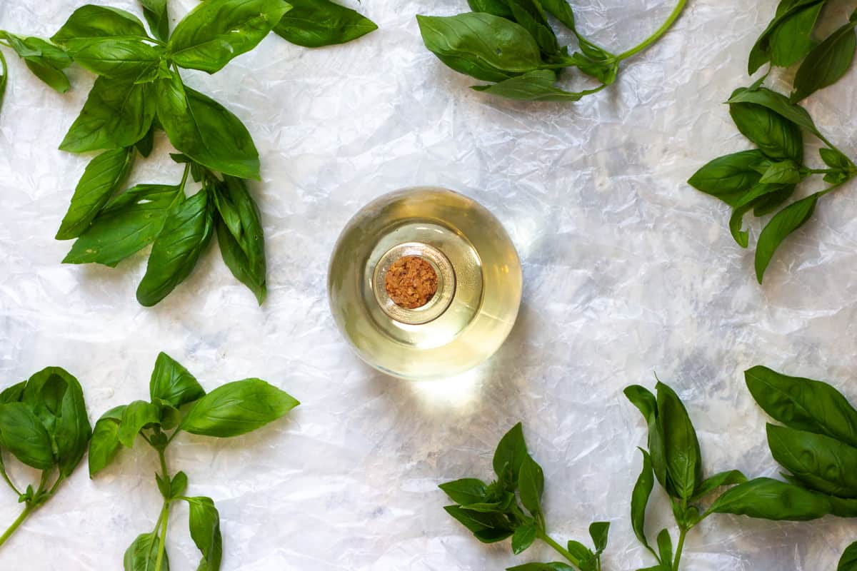 Basil Simple Syrup (Herbal Sweetener) Champagne Tastes®