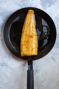 Add Fish to a Oven-Safe Pan + Bake