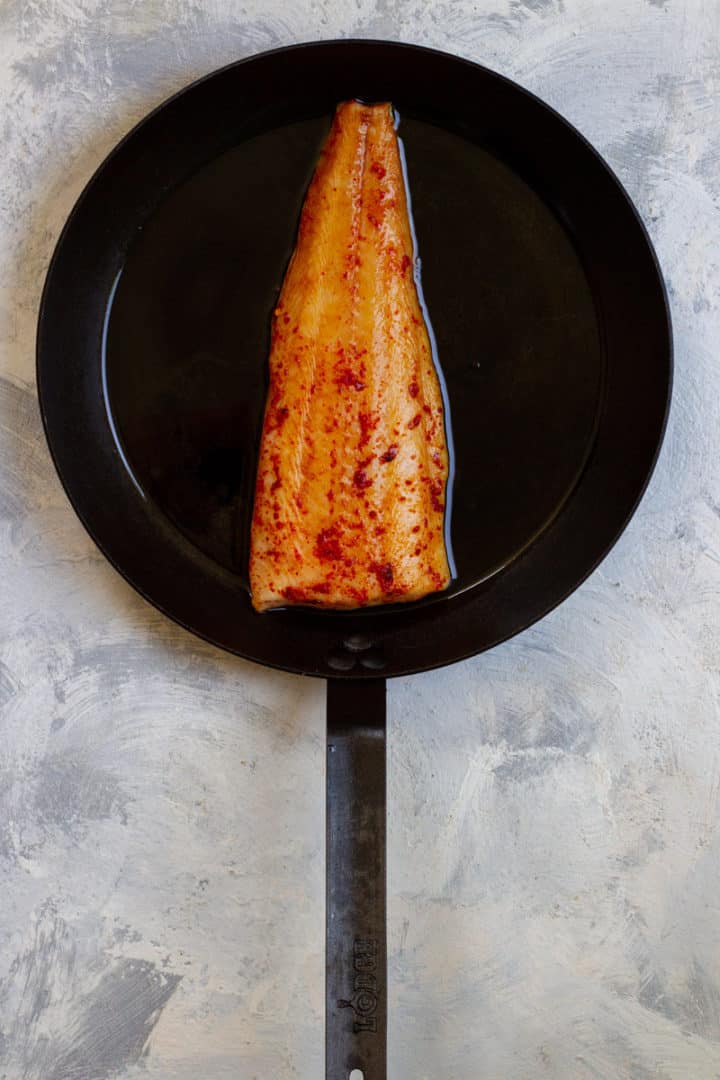 Broiled Black Cod (Sablefish) with Sweet Chili Sauce