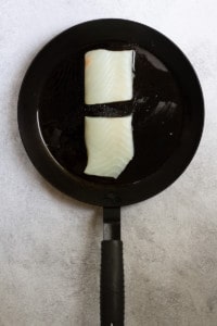 Place Halibut in an Oven-Safe Pan