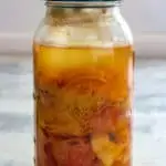 Apple Cider Vinegar at the End of the First Ferment