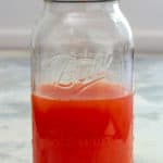 Strawberry Vinegar In the Second Ferment