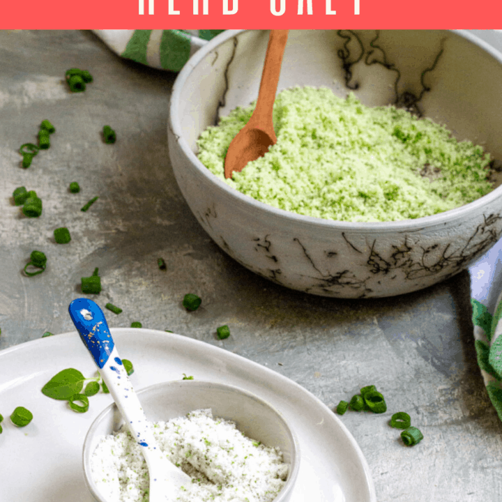 Herb Salt - Preserve Rosemary, Chives, Oregano, Champagne Tastes®