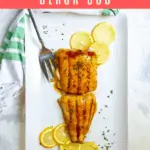 This easy black cod (or sablefish) recipe is made by marinating fish in homemade teriyaki sauce and baking it until it's tender and flaky.